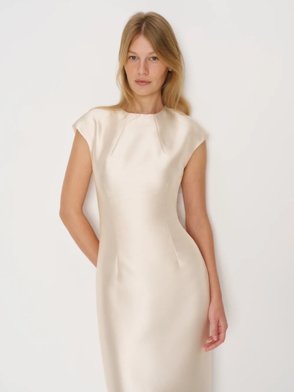 Reformation Belden Dress - Cream - Picture 2 of 4
